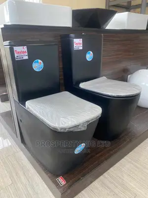 Black Top Flush Wc