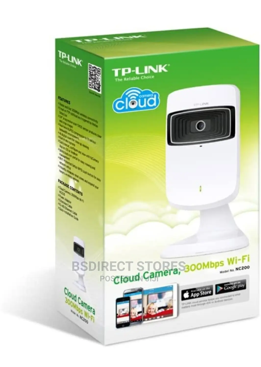 TP-LINK NC200 Wifi Cloud Security Camera. Home, Office,Store