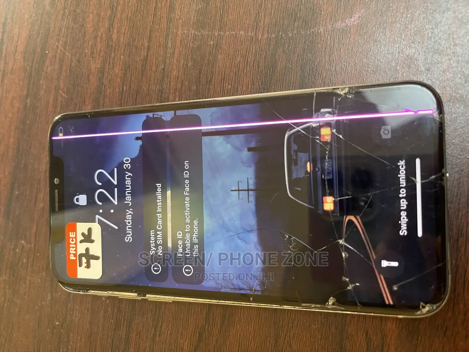 iPhone Xs Screen Replacement With Line