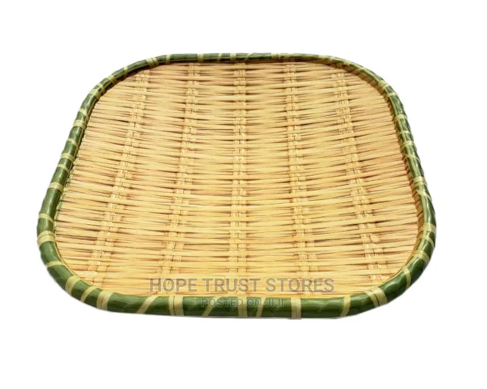 6pcs Unbreakable Mat Design Flat Plate