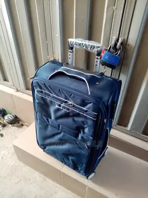 Medium Blue Swiss Polo Traveling Luggage Box
