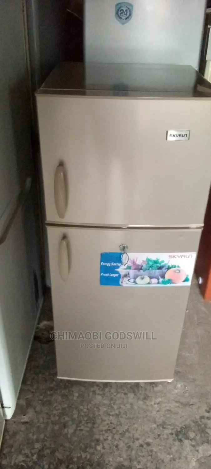 Double Door Fridge and Freezer