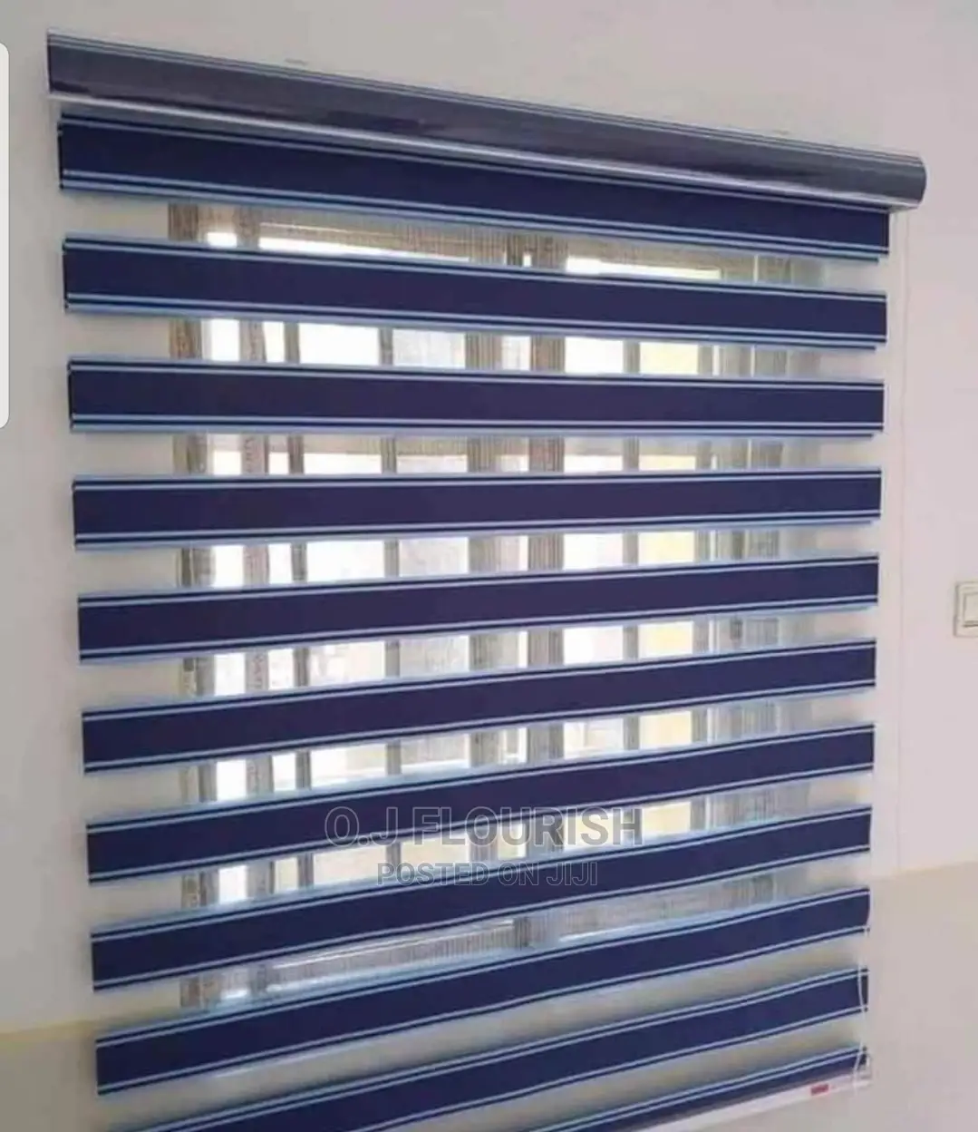 Window Blinds Blue