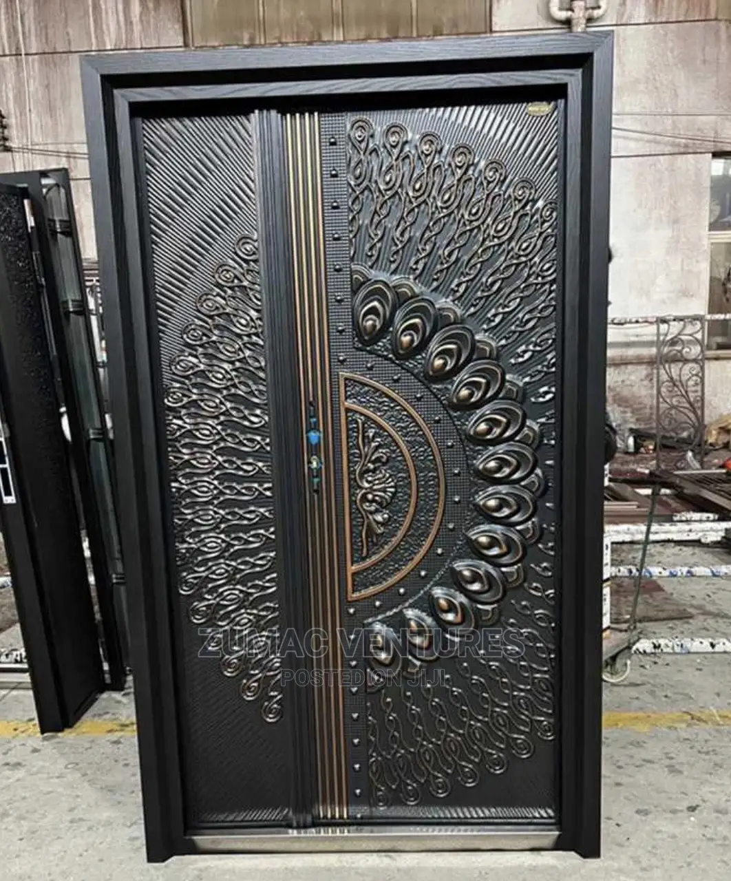 Armoured Tank Door in Benin City Doors, Zumac Ventures Kenechi Praise