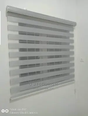 Window Blinds Light Grey