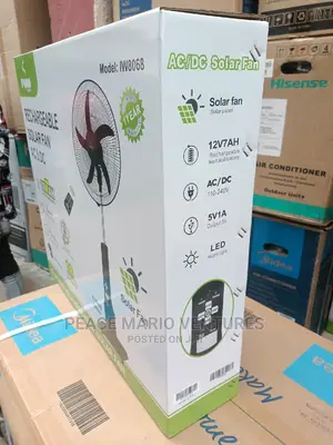 Best Quality Iwin Rechargeable Solar Fan With 2years Waranty