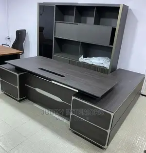 Director's Office Table With Shelf