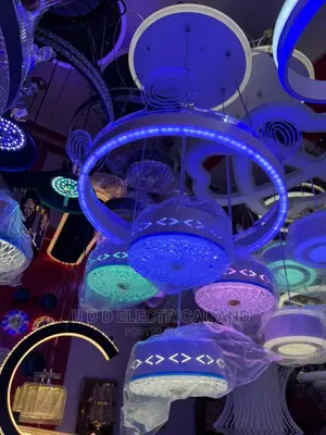 Modem Drop Chandelier 5in1 LED Lights 3colors Very Bright