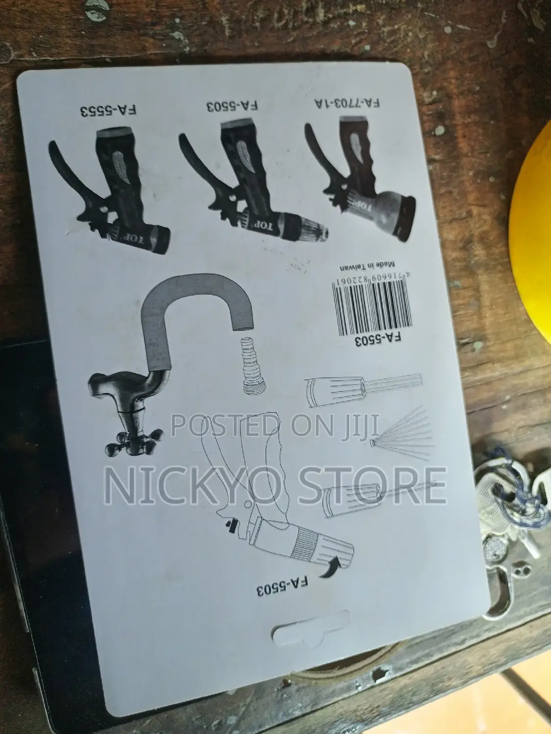 Three Pattern Spray Plastic Nozzle
