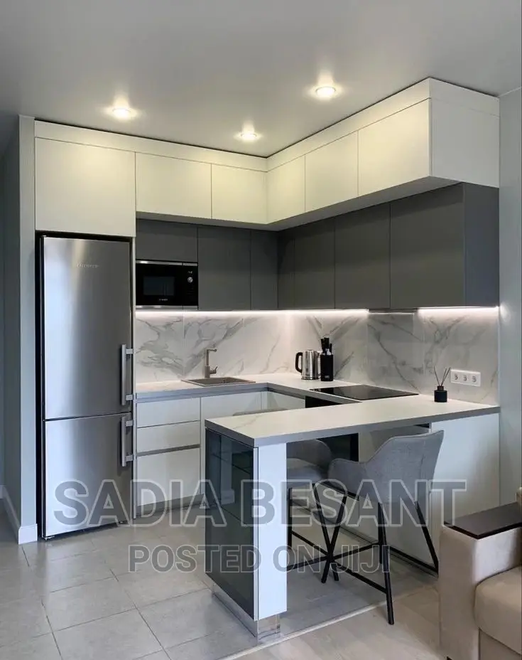 Contemporary Kitchen With Accessories