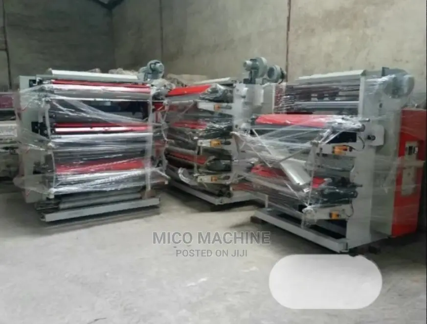 High Standard 4 Colour Flexo Nylon Printing Machine