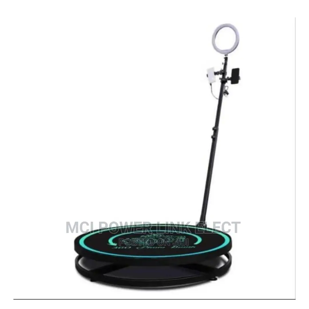 360 Photo Booth Portable Ring Light Automatic 360 Selfie