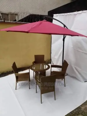 Outdoor Umbrella Canopy With Base