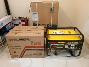 Quality 4.5KVA Sumec Firman Manual Generator [SPG3000].