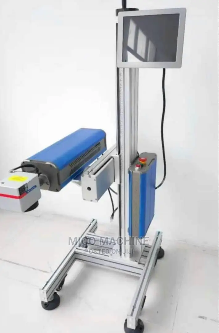 Laser Barcode Expiry Date Code Printing Machine