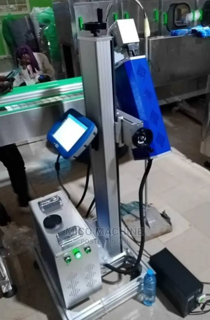 Laser Barcode Expiry Date Code Printing Machine