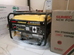 Brand New 4.5KVA Sumec Firman Manual Generator [SPG3000].