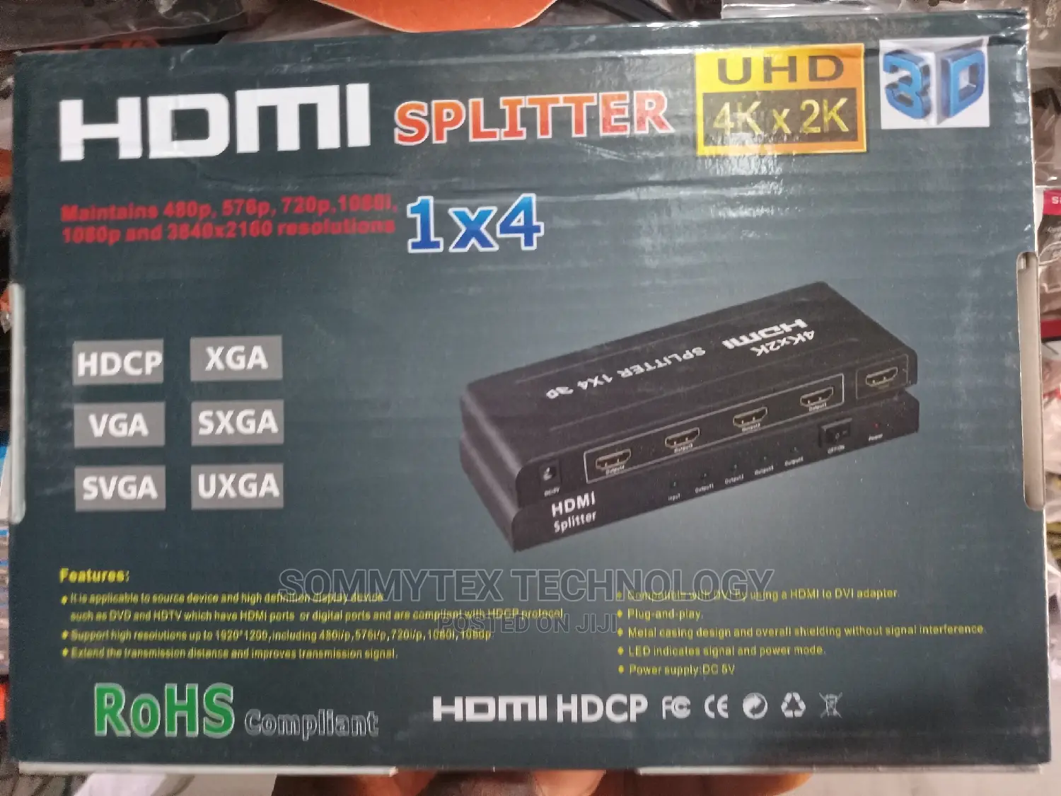 HDMI Splitter 1X4