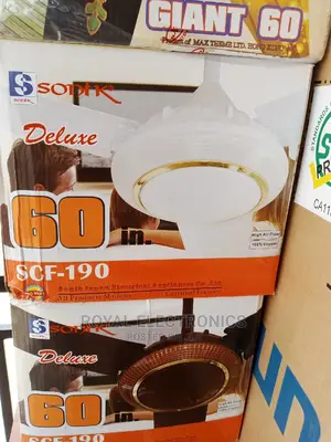 Top Quality Sonik Ceiling Fan SCF GIANT 60 - Brown