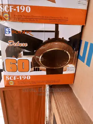 Great Quality Sonik Ceiling Fan SCF GIANT 60 - Brown