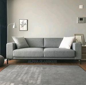 Modern 3 Seater Living Room Fabric Made Sofa Chair.