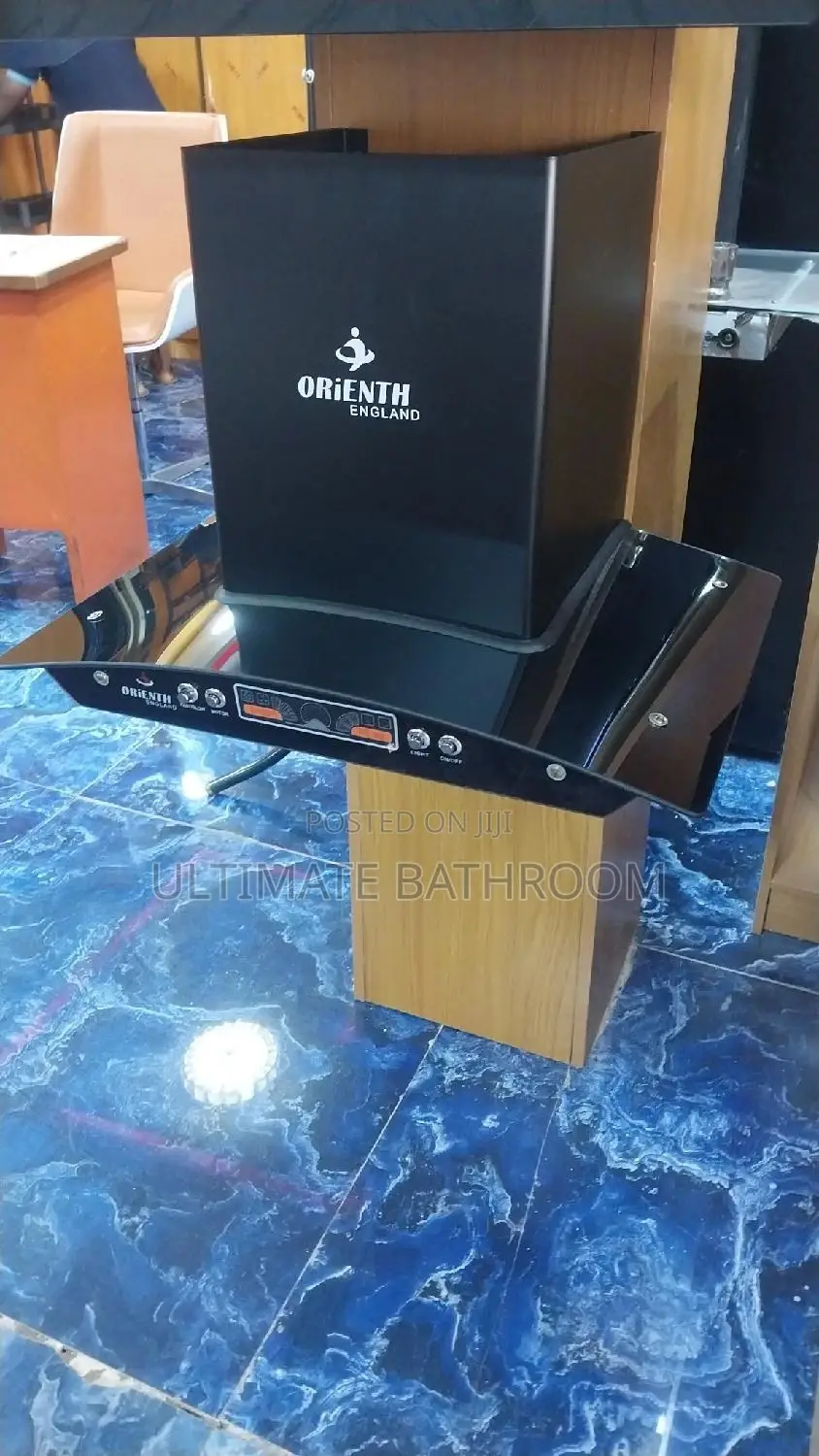 90cm Curve Smoke/Heat Kitchen Extractor