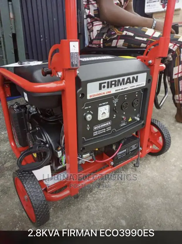 Brand New Sumec Fireman(ECO3990E2)2.8kva Generator✓100%Coper
