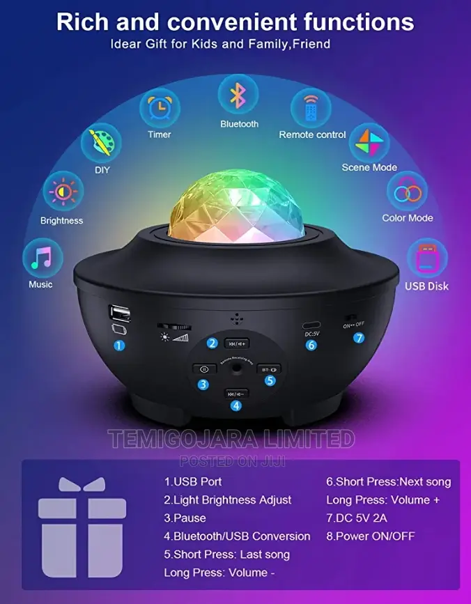 Galaxy Star Light Projector