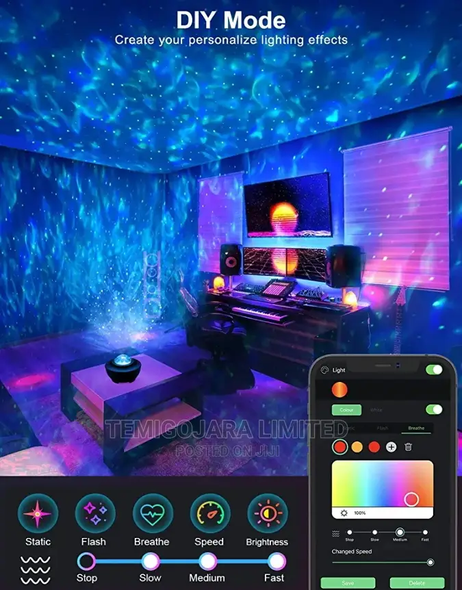 Galaxy Star Light Projector