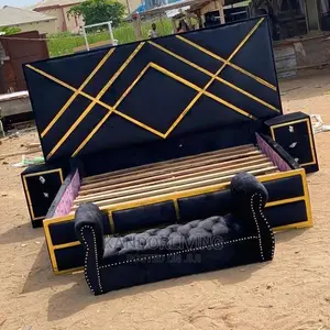6 by 6 Padded Bedframe