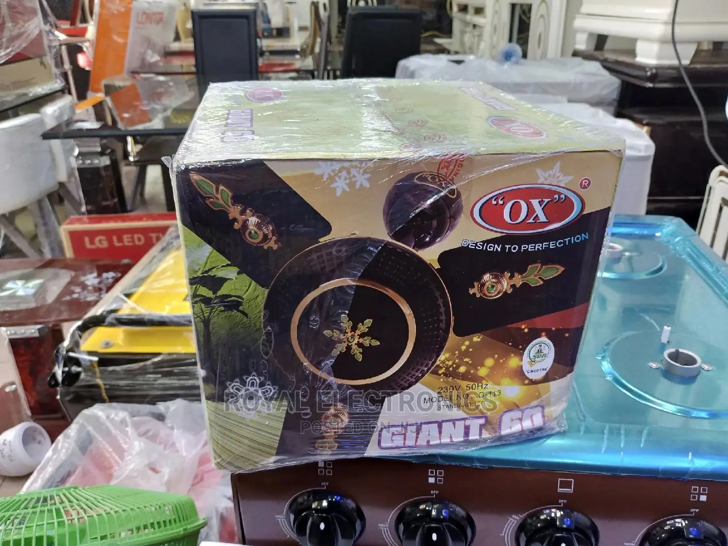 Authentic Ox Giant 60inch Ceiling Fan