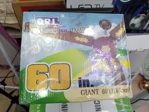 Powerful Orl Giant 60 Inch Ceiling Fan Brown