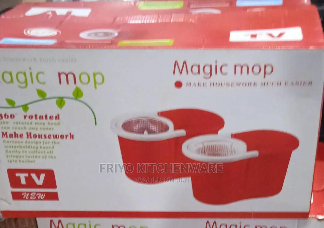 Rotary Magic Mop/With Extra Wool