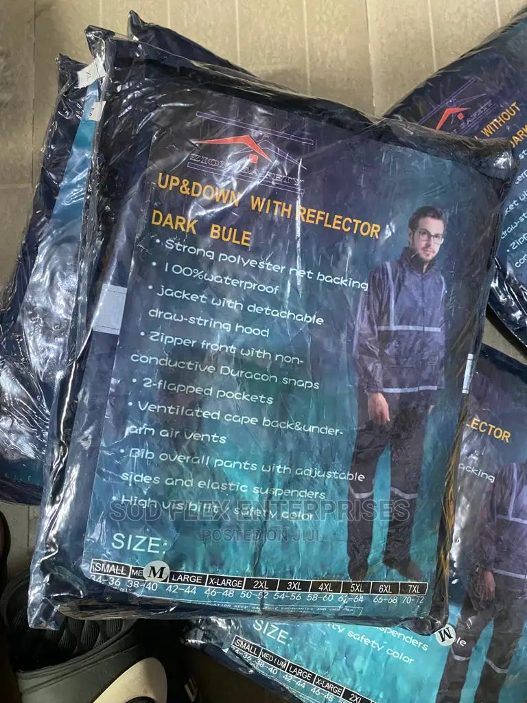 Imported Reflector Rain Coat