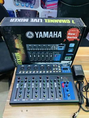 F7 7channels Bluetooth Mixer With Usb and Power Adapter