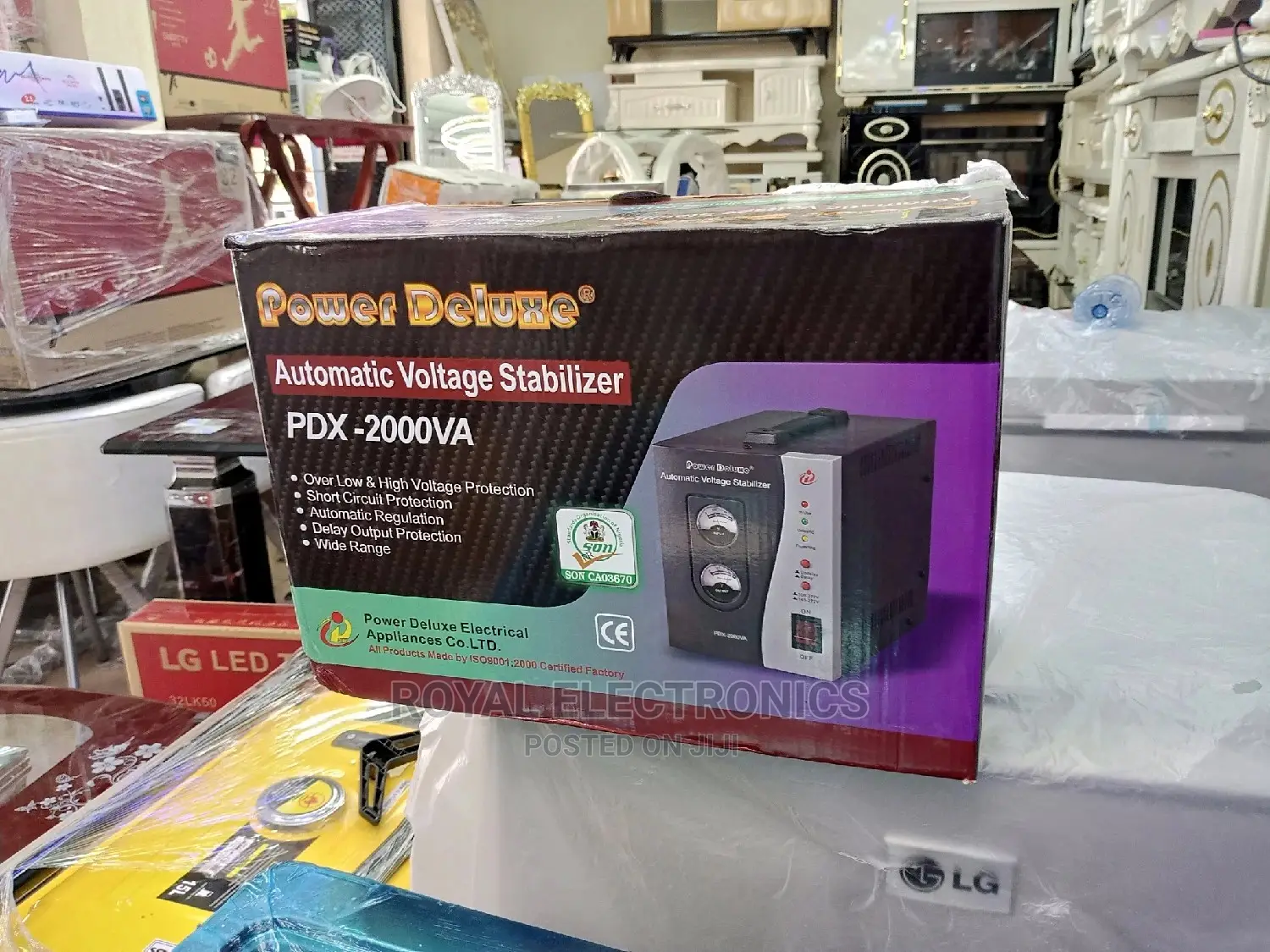 Power Deluxe Stabilizer 2000w
