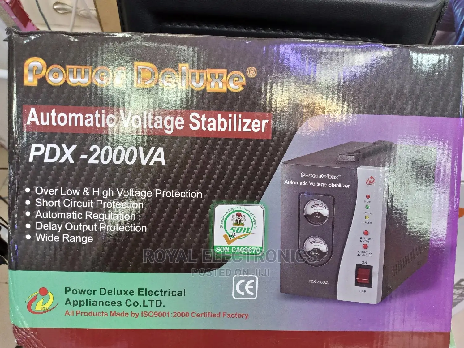 Standard Power Deluxe Stabilizer 2000w