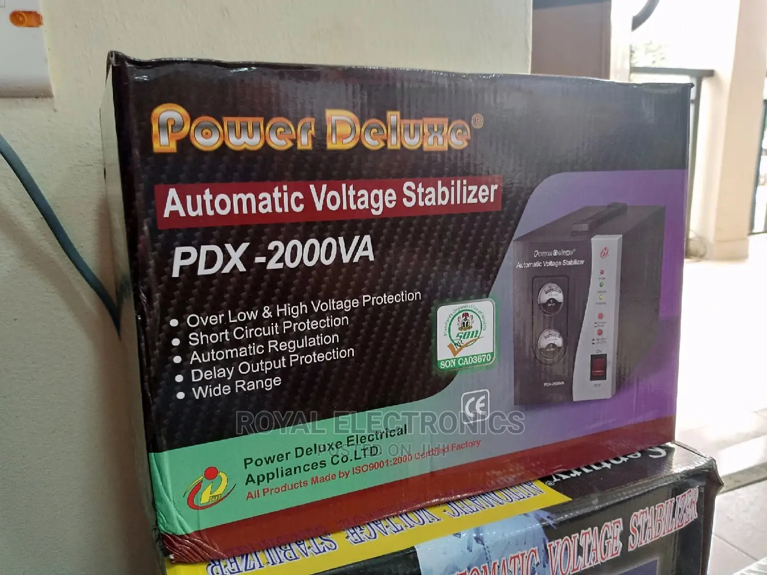Top Quality Power Deluxe Stabilizer 2000w