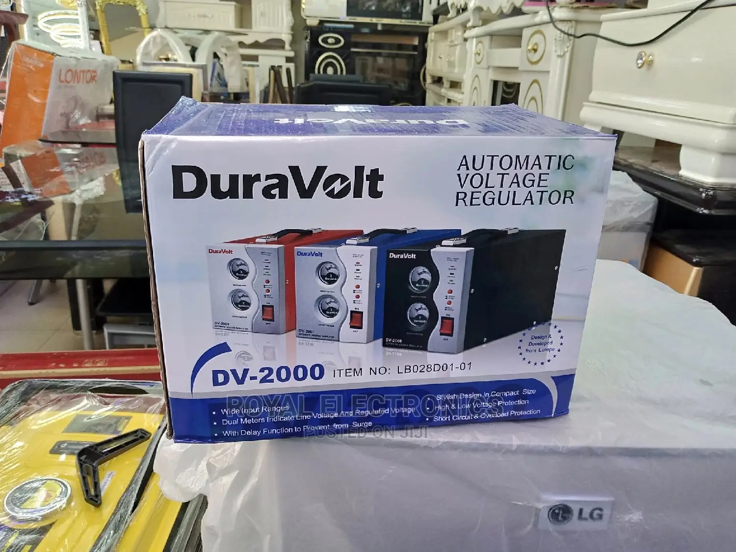 Duravolt Dv 2000va Relay Automatic Voltage Stabilizer
