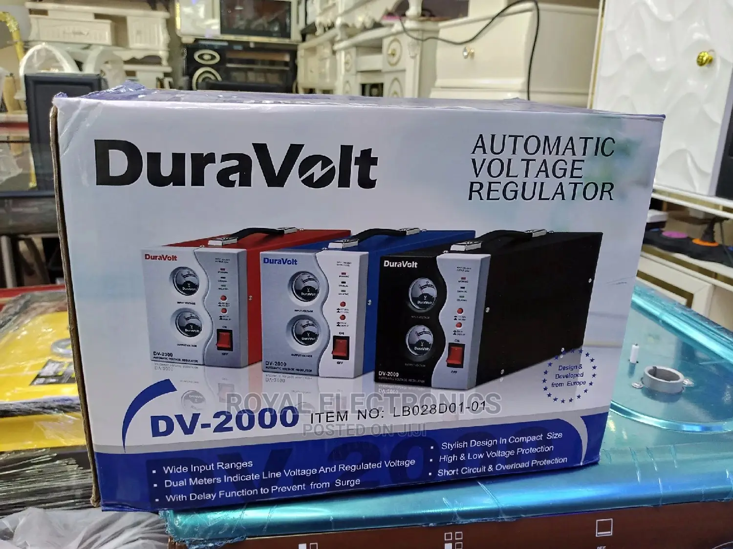 Generic Duravolt Dv 2000va Automatic Voltage Stabilizer