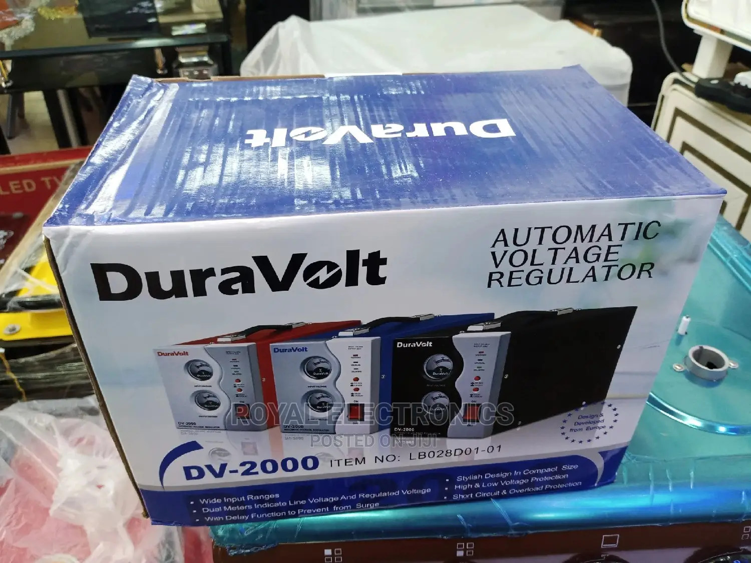 Powerful Duravolt Dv 2000va Automatic Voltage Stabilizer
