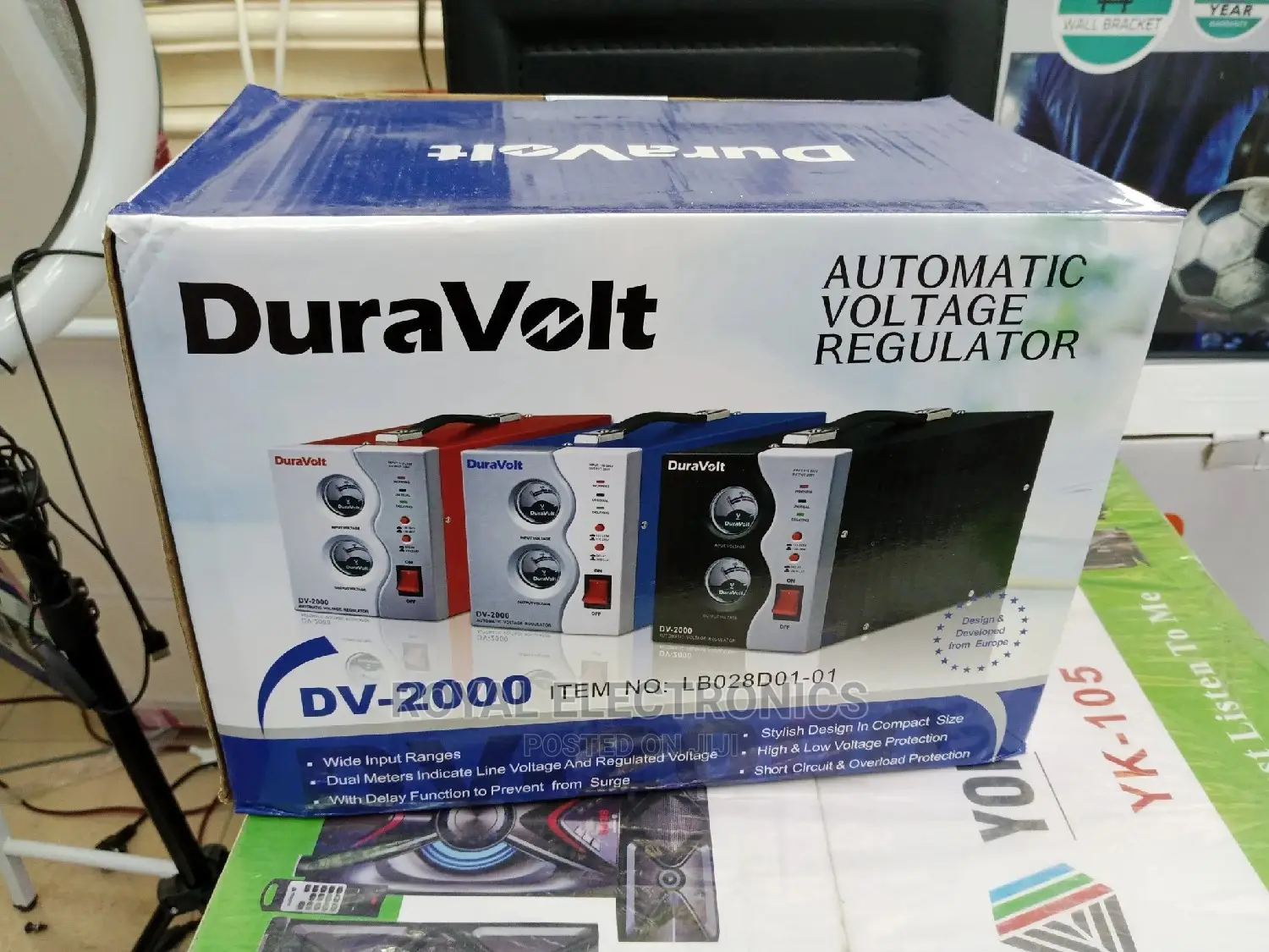 Standard Duravolt Dv 2000va Automatic Voltage Stabilizer