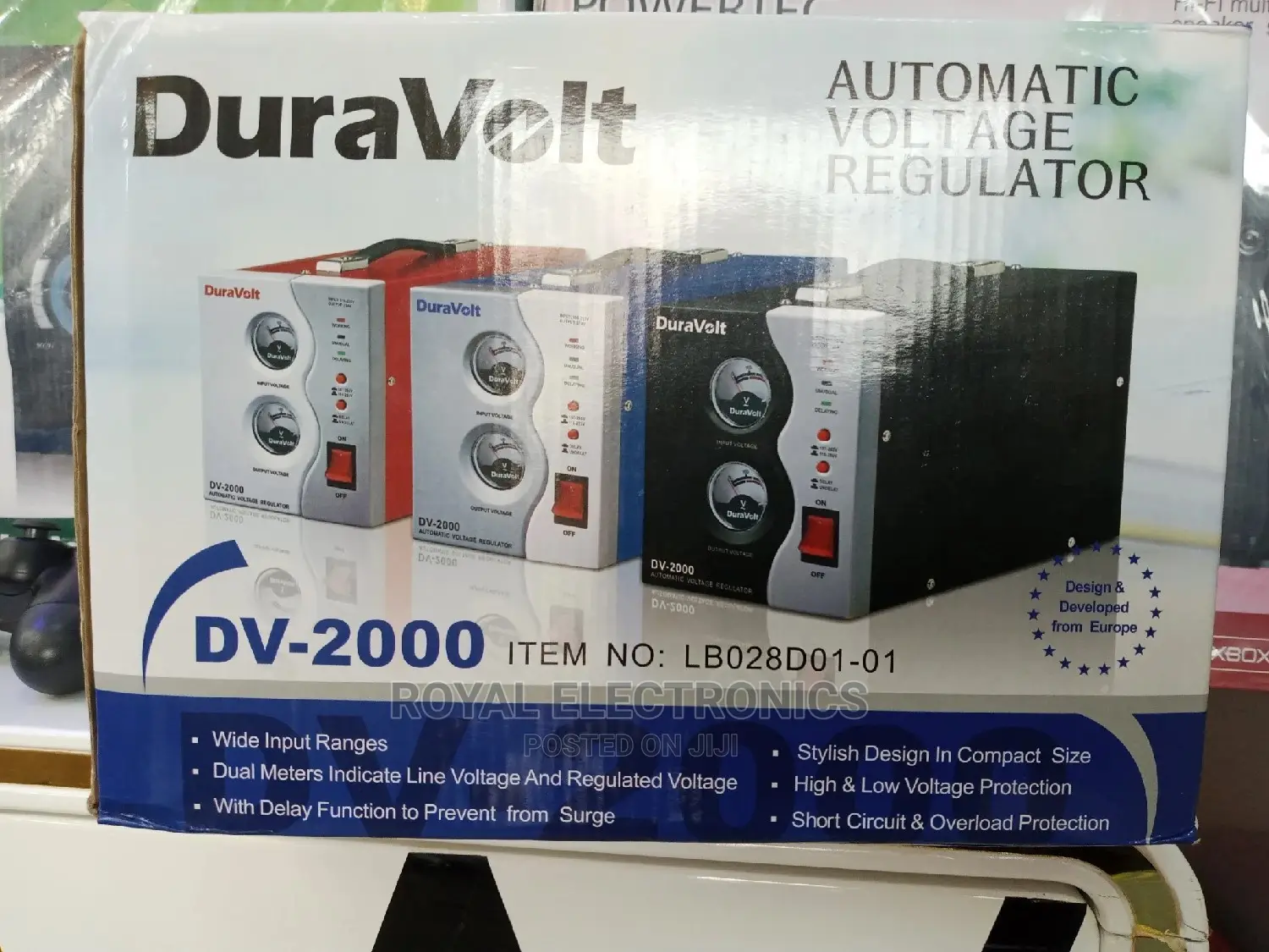 World Class Duravolt Dv 2000va Automatic Voltage Stabilizer