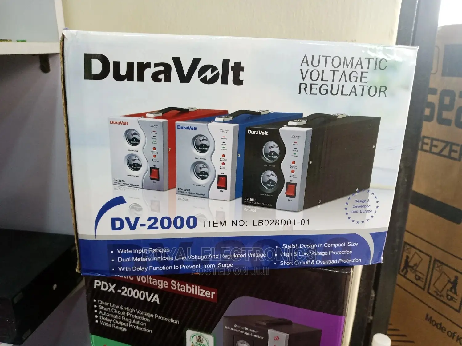 Great Quality Duravolt Dv2000va Automatic Voltage Stabilizer