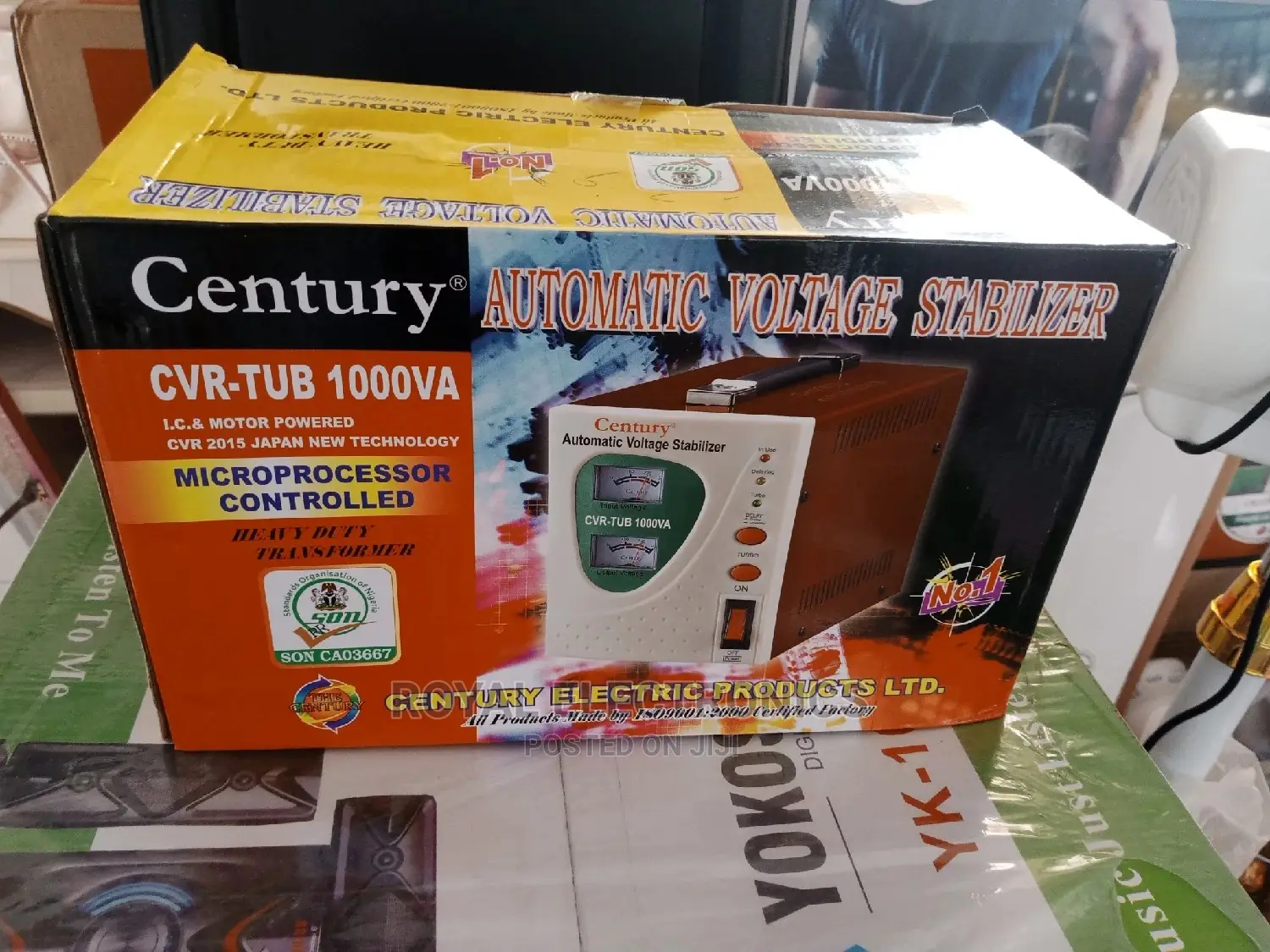 Extra Protect Century 1000VA Automatic Voltage Stabilizer