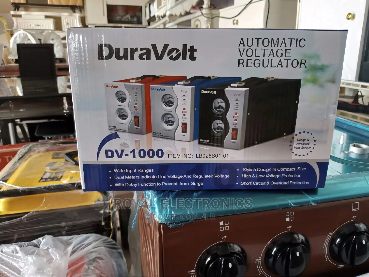 Very New Duravolt(Dv1000va)Automatic Voltage Stabilizer