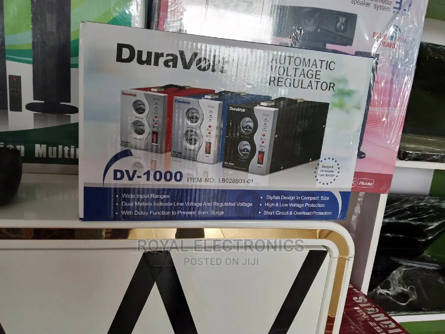 Generic Duravolt(Dv1000va)Automatic Voltage Stabilizer