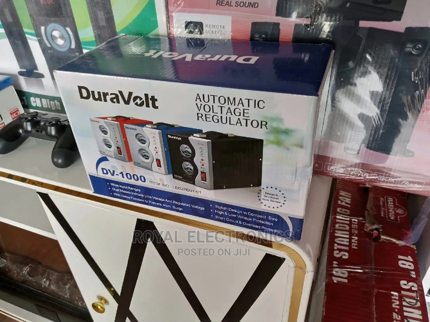 Just Released Duravolt(Dv1000va)Automatic Voltage Stabilizer