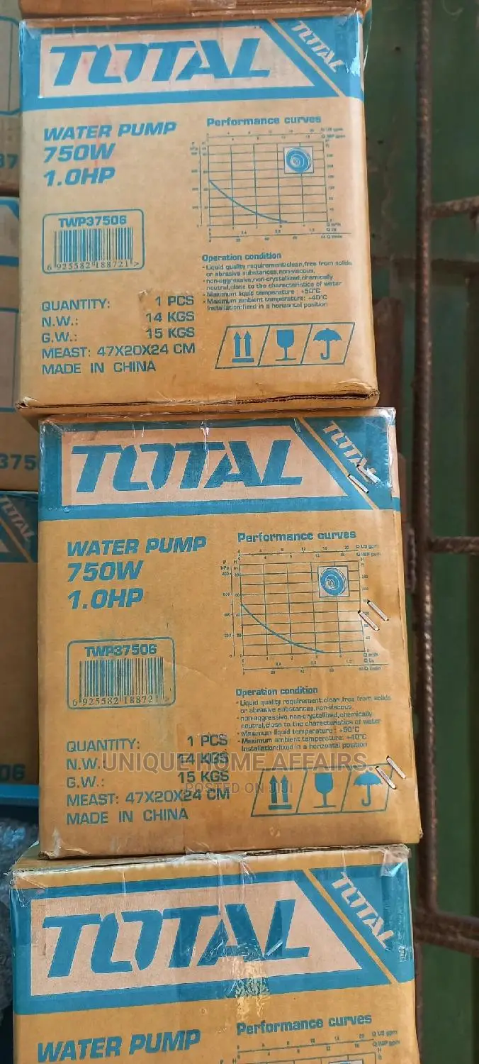 Total Water Pumping Machine 1hp