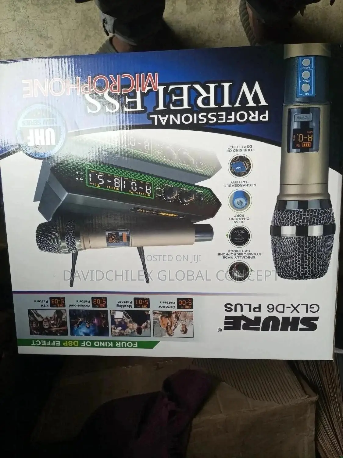 Shure GLX-D6 PLUS